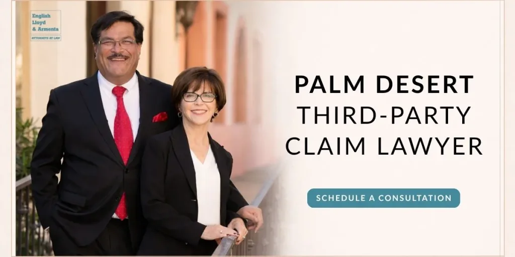 palm desert third-party claim lawyer